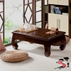 新日式(新日式)榻榻米茶几，简约白色飘窗桌实木，炕桌和室地台桌矮桌窗品
