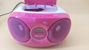 Philips/飞利浦 AZ215 CD播放机 英语学习机胎教机音频输入收音机