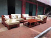 红木家具缅甸花梨大果紫檀新中式沙发4件套实木简约现代