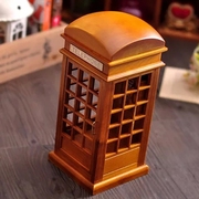 木质复古留声机音乐盒创意天空之城八音盒木制钢琴男友女生日礼物