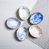 日式异形陶瓷盘子创意韩式寿司碟子凉菜盘子面包水果饭盘料理餐具