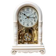 欧式复古钟表创意座钟客厅大号老式摆钟美式桌面摆件台式坐钟