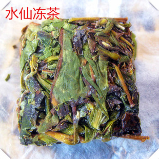 漳平水仙茶冰冻茶，水仙湿茶冰茶，秋茶新茶浓香型漳平水仙乌龙茶