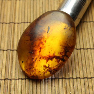 缅甸琥珀原石红棕珀，diy练手料，24.3克l0230处理
