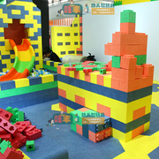 幼儿园大型epp智力方块，积木拼搭组合玩具储物柜儿童椅