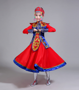 幼儿园蒙古族女孩表，演出服装少数民族少儿童，蒙族舞蹈裙子女童