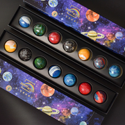 创意儿童行星星空星球巧克力礼盒装送男女朋友生日三八节礼物代脂