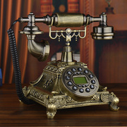 田园电话机客厅，仿古电话机复古电话机欧式电话机，有线固定座机
