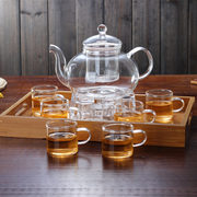 耐热玻璃茶壶泡茶器可加热煮茶壶功夫茶具带过滤红茶花草茶壶加厚