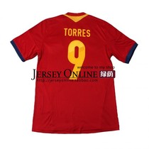 2014 Spain jersey 世界杯西班牙队足球服 西班牙主场 9号 TORRES 价格:69.00