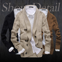 式毛衣外套 2013秋装口袋拉链麻花带帽<em>针织</em>毛