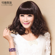 聚划算购物梨花发之秀假发 梨花头 <em>中长发型</em> 蓬