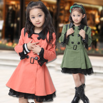 <em>淘宝聚划算</em>购物女童风衣<em>童装</em>韩版女童风衣 20