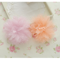 <em>儿童</em>胸针韩版高档布艺牡丹大花朵胸针女胸花帽