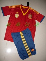 Spain西班牙主场红色原版印号足球服 13-14新款 价格:55.00