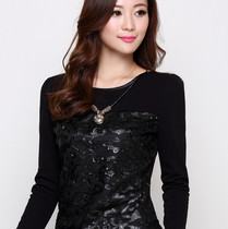 <em>淘宝</em>聚划算<em>购物</em>小衫长袖加绒<em>打底衫</em>长袖<em>女装</em> 