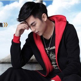 老年商务男 2013新款秋冬装翻领休闲薄<em>外套</em>七