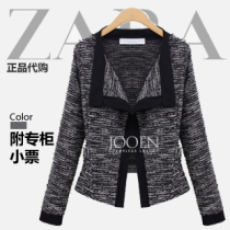 精品导购Zara <em>短外套</em>zara<em>女春秋</em>装新款短款休