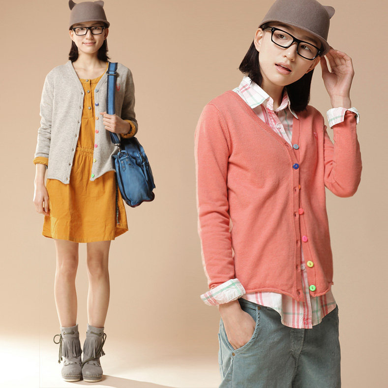 淘宝聚划算购物<em>开衫</em>秋装大码女装韩版中长不规