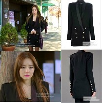 韩剧韩国韩剧想你尹恩惠明星同款<em>外套呢子羊绒</em>