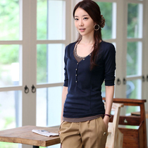 <em>淘宝</em>聚划算<em>购物打底衫</em>蘑菇街<em>女装</em>秋款少女闺蜜
