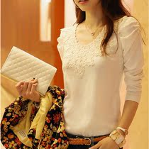 磨毛格子长袖衬衫韩版学生修身加厚衬衣<em>女毛</em>菇