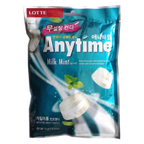 韩国进口糖果 乐天薄荷糖三合一无糖夹心袋装(原味)74g 价格:6.90