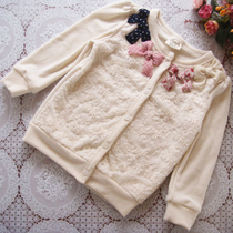 淘宝聚划算购物女童<em>外套</em>卷卷毛 2013 秋装装 儿