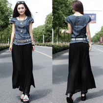 <em>ONLY长裙only</em> style夏装欧洲站最新款带袖天丝