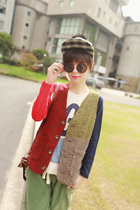 淘宝聚划算购物<em>马甲</em>2013新款<em>针织</em>衫 韩版春秋