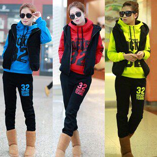 3秋冬装新款韩版大码女装宽松抓绒加厚<em>开衫</em>卫