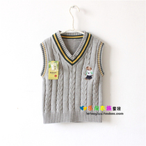 淘宝聚划算购物男童<em>背心</em>新款秋款童装韩版儿童