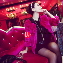 皮草兔毛皮草<em>外套</em>特价清仓海宁皮草马甲背心新