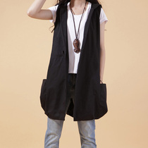 中国购物<em>马甲</em>新款<em>秋装女装马甲纯棉</em>时尚休闲中