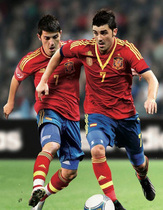 2013联合会杯西班牙球衣足球服/托雷斯比利亚主场红色套装Spain 价格:33.00