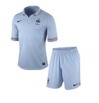 Player version,Top thai,France 13/14 light blue shirt+pants 价格:98.00