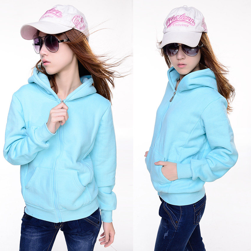 3秋冬装新款韩版大码女装宽松抓绒加厚<em>开衫</em>卫