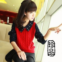 精品导购<em>以纯针织衫以纯</em>正品 2013秋装新款韩