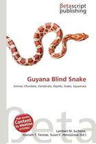 【预订】Guyana Blind Snake 价格:526.00