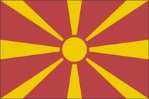 120510 马其顿 Macedonia 国旗防水不干胶贴纸随意贴 价格:3.00