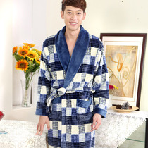 浴袍2013北极绒专柜正品秋冬款<em>男式</em>法兰绒品