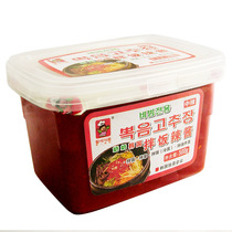 韩国料理香辣酱石锅拌饭酱韩一奶奶韩国拌饭专用酱带芝麻粒500g 价格:14.50