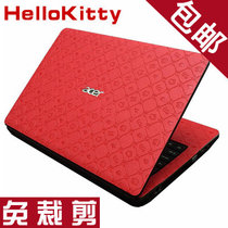 华硕K73 G74S G73J G75V G750J X75V机身外壳膜 贴膜贴纸 Kitty猫 价格:80.00