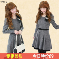 <em>淘宝</em>聚划算<em>购物</em>女式<em>连衣裙</em>2013欧洲站秋冬新