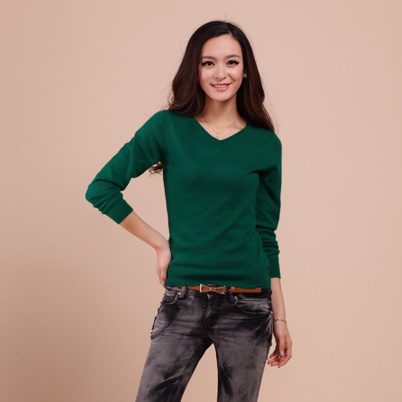 划算购物<em>羊绒</em>衫包邮2013春秋<em>女士羊绒开衫</em>针