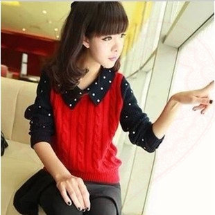 淘宝聚划算购物外套糯米丸子秋新款韩版<em>复古</em>刺