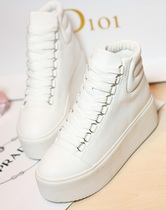 精品导购PU皮靴反季清仓女靴PU牛筋底皮雪地