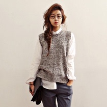 中国购物<em>马甲</em>夏款欧美<em>韩版牛仔马甲</em>复古做旧长