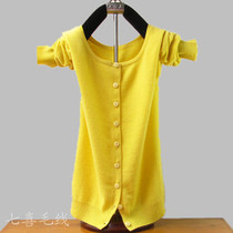 针织衫2014春装新款韩版复古青花瓷短针织开