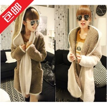 3秋冬装新款韩版大码女装宽松抓绒加厚<em>开衫</em>卫